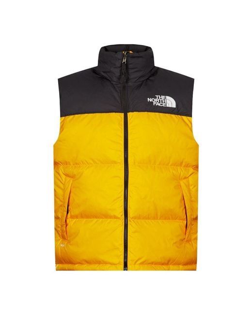 Men's Yellow 1996 Nuptse Gilet