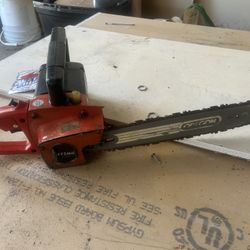 Old Electric Craftsman Chain Saw Plug In Works Good 