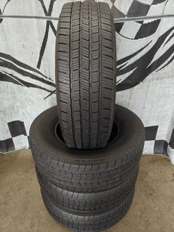 LT 245/75r17 Michelin LTX M/S2 Load "E" Tires