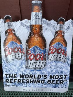Coors Light Sign