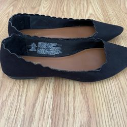 Women Black Flats - Size 7