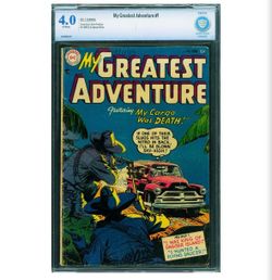 Greatest Adventure #4 (1955) CGC 4.0