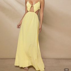 Backless Maxi Dress