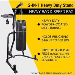 Everlast Boxing Stand/bag/speedbag/double end Bag