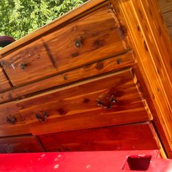 Cedar Dresser 6 Drawers 