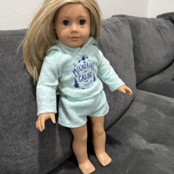 American Girl Doll - Blonde Hair, Blue Eyes, Great Condition