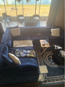 Blue Couch (Luxury)