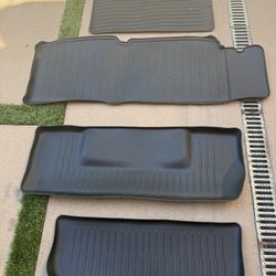 Tesla Model X All-Weather Floor Mats (Full Set OEM)
