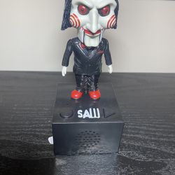 SAW Horror Movie Billy Puppet Voice Memo Recorder 5.5" Tall, Official Lions Gate