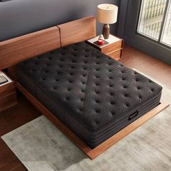 King Size Beautyrest Black C-Class Mattress, 12” Extra Firm Profile for Enhanced Support and Durability, Factory-Sealed in Plastic, Same-Day Delivery 