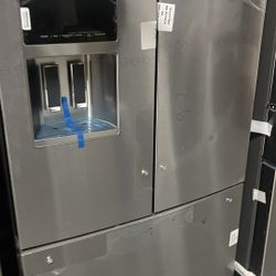 KITCHEN AID FRENCH DOOR STAINLESS STEEL REFRIGERATOR 