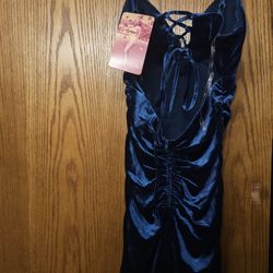 Vestidos Azul Para Dama NUEVO