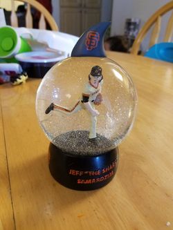 Sf giants Jeff the shark samardzija snow globe