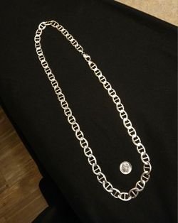 32 Inch Sterling Silver Mariner Chain TRADE ONLY