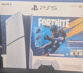 Sony PlayStation 5 Slim Disc Edition Console 1TB Fortnite