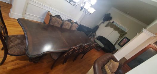 Dining Table 8 Chairs