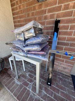 Entire house worth of curtains and curtain rods