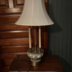 Wedgwood Green Jasperware Lamp