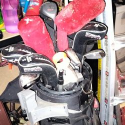 Golf Clubs And Bag