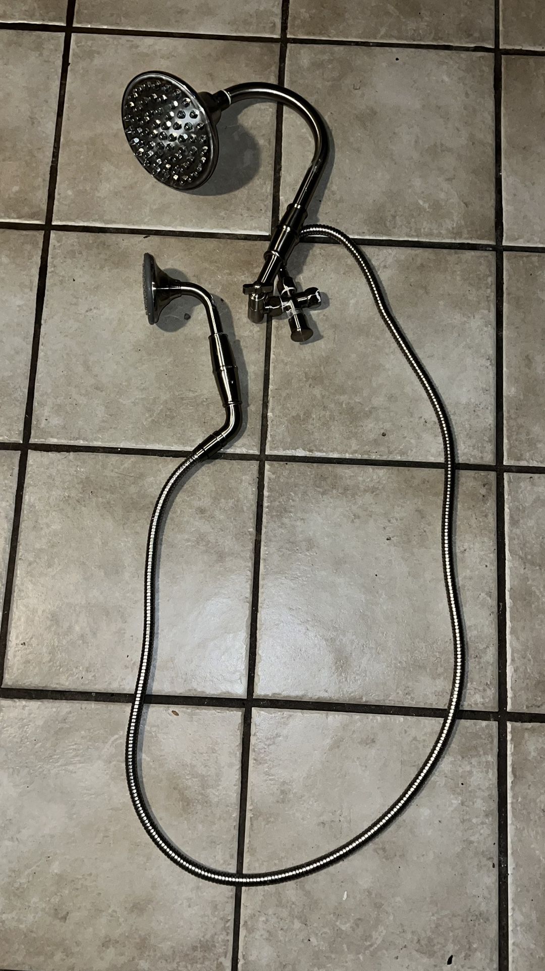 Big Shower Head With Rinser