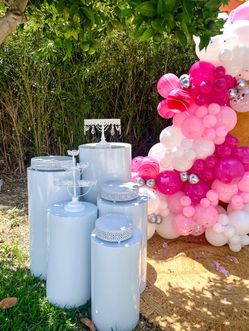 5pc cylinders white for sale