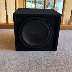 Jensen 12 Inch Subwoofer And Box