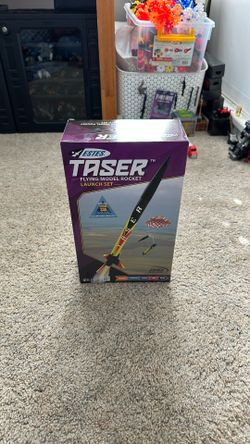 Estes Taser Flying Model Rocket Launch See
