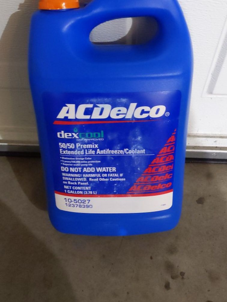 AC Delco 10-5027 12378390 Dexcool 50/50 antifreeze coolant for Volt, hybrids and regular vehicles