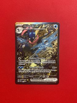 Greninja ex alternate Art Pokemon card TCG