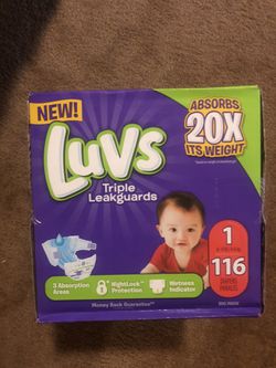 Luvs pampers