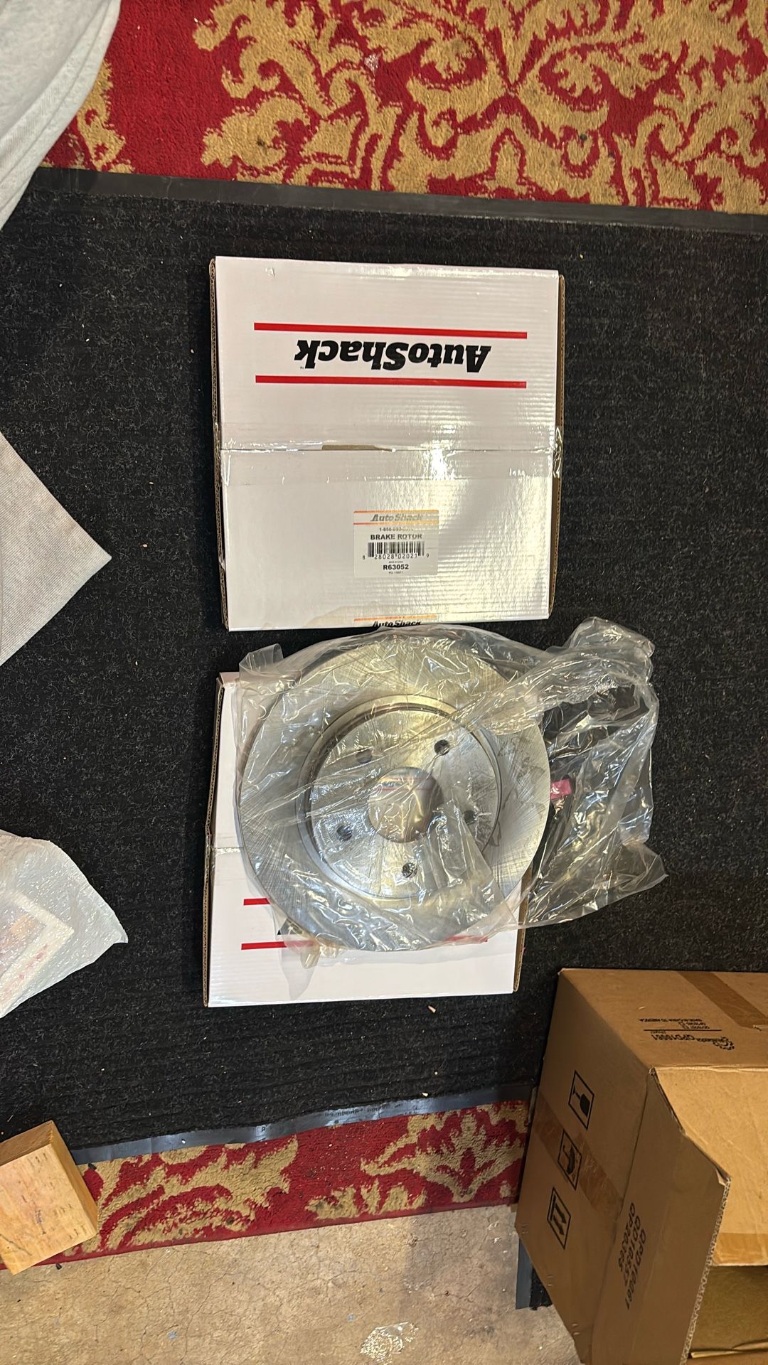 Dynamic Friction Company Brake Rotor For 2008-2016 Chrysler Town & Country, Dodge Grand Caravan; 2009- 2013 Dodge Journey; 2012-2015 Ram C/V| Rear Bla