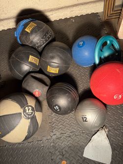 Mixed Medicine Ball & Slam Ball Lot