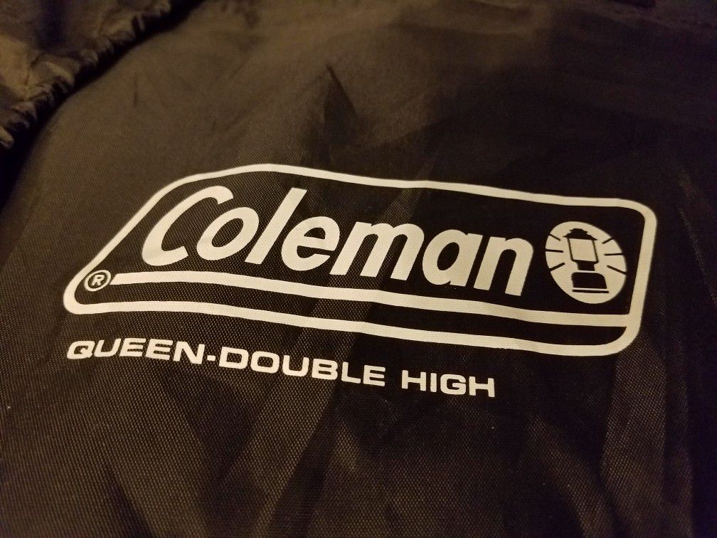 Coleman queen airbed inflatable mattress