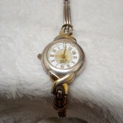 Anne Klein Vintage Silver & Gold Watch  $10