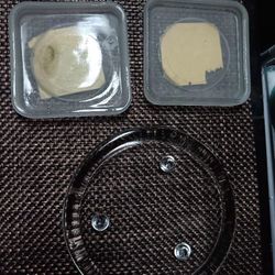 Candle Glass Dish (2) Square (1) Round