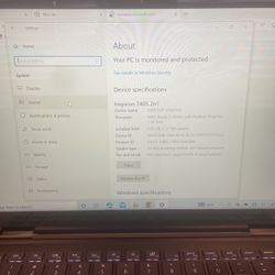 Dell laptop Series 7, Grey Color 
