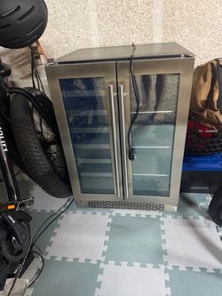 Zephyr dual zone wine fridge