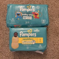 Pampers Size One