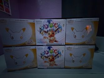 Pokémon ETB Lot of 6