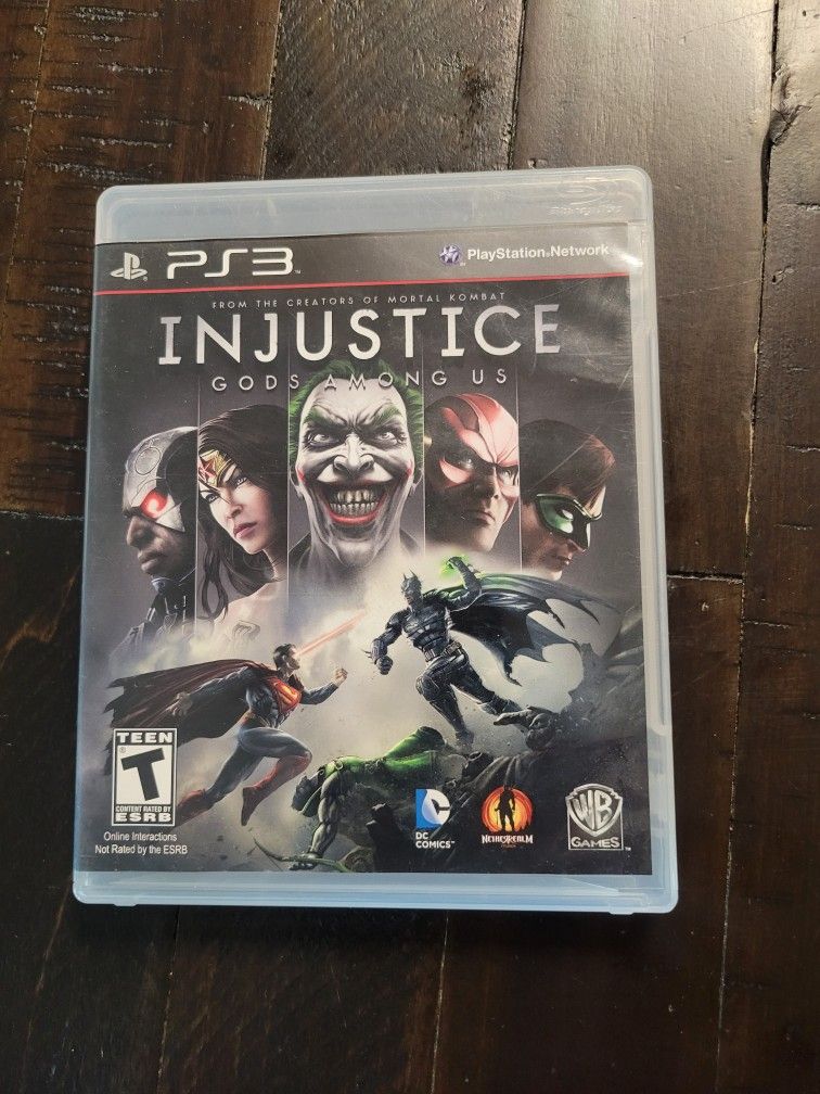 Injustice: Gods Among Us For The PS3