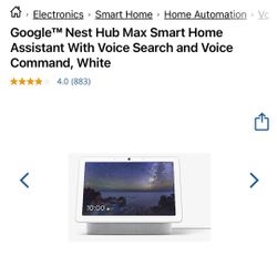 Nest Hub Smart Home Assistant 