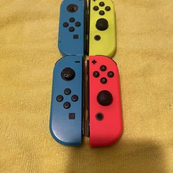 Nintendo Switch Joycons For PARTS OR REPAIR 
