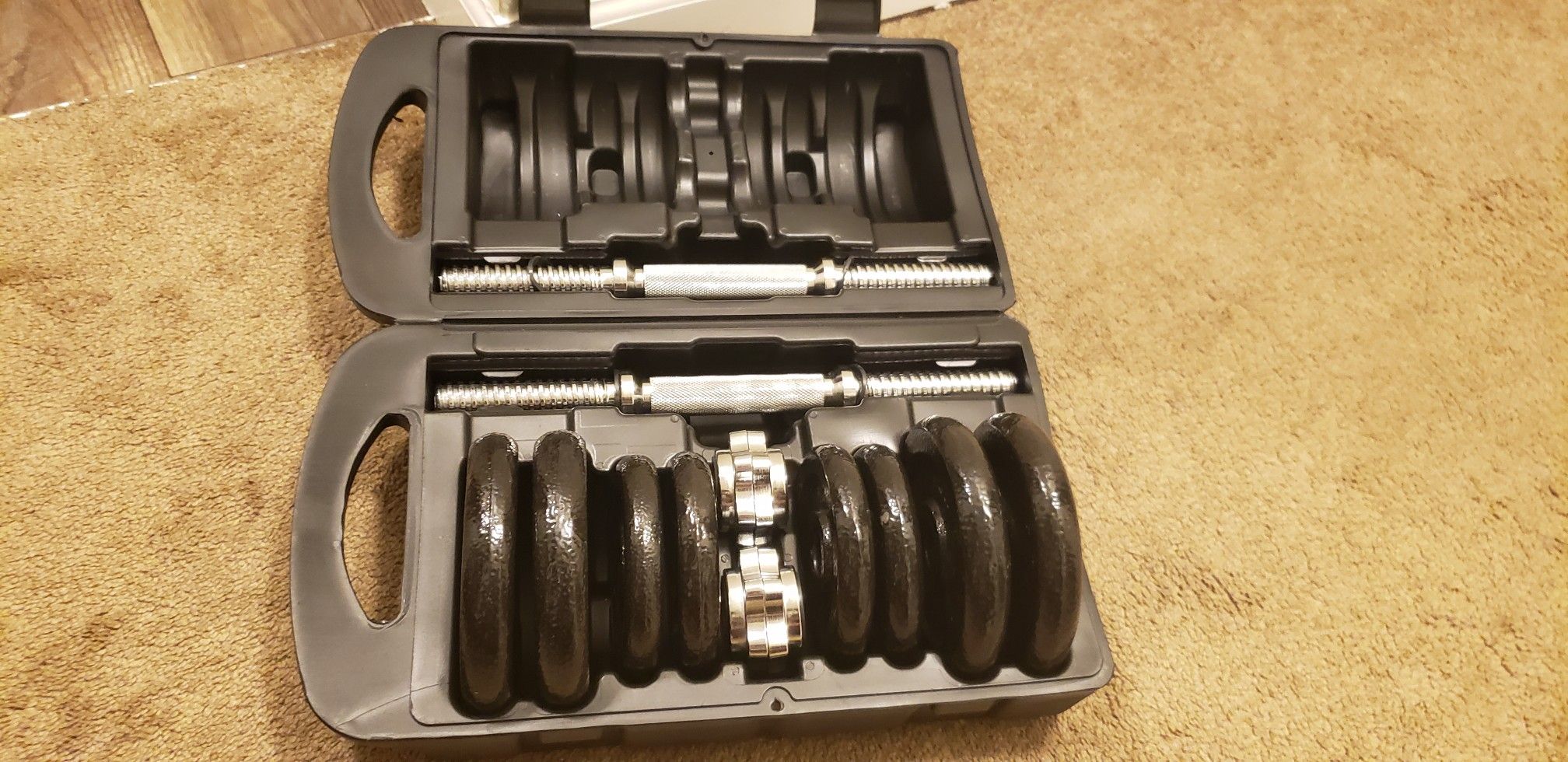 Dumbells weight set