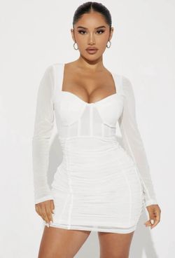 Large White Dress