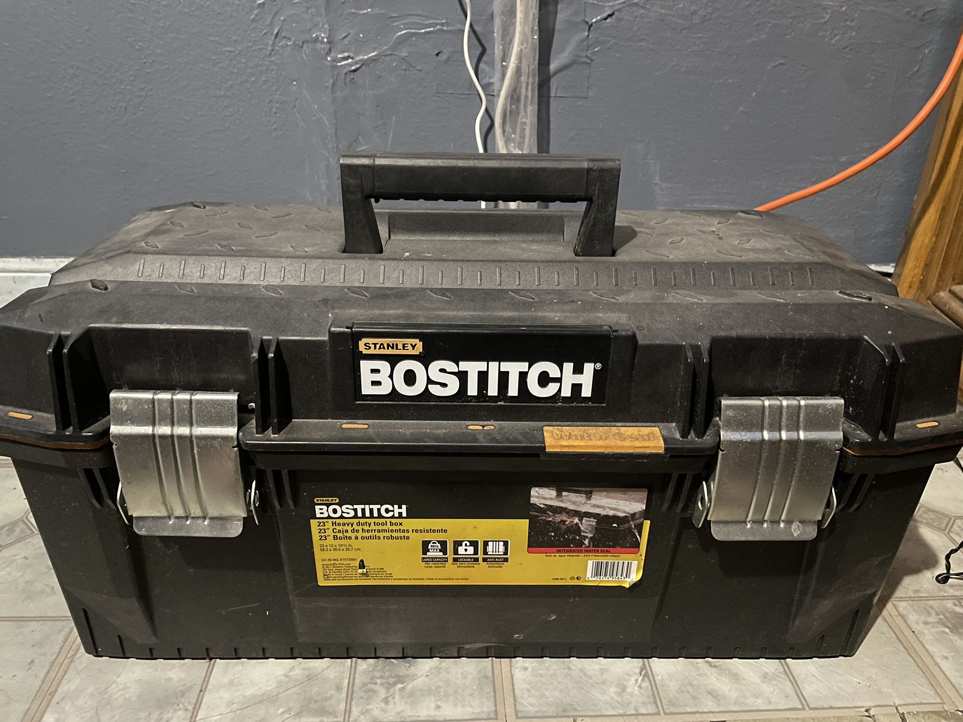 23 Inch Bostitch Tool Box