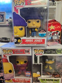 Funko Pop The Simpsons Limited Edition Set of 3