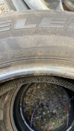 Tires -Good Matching Set 215/65/15