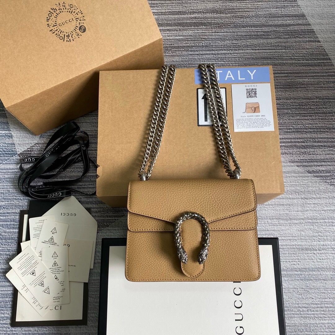 Gucci women's apricot-colored shoulder bag