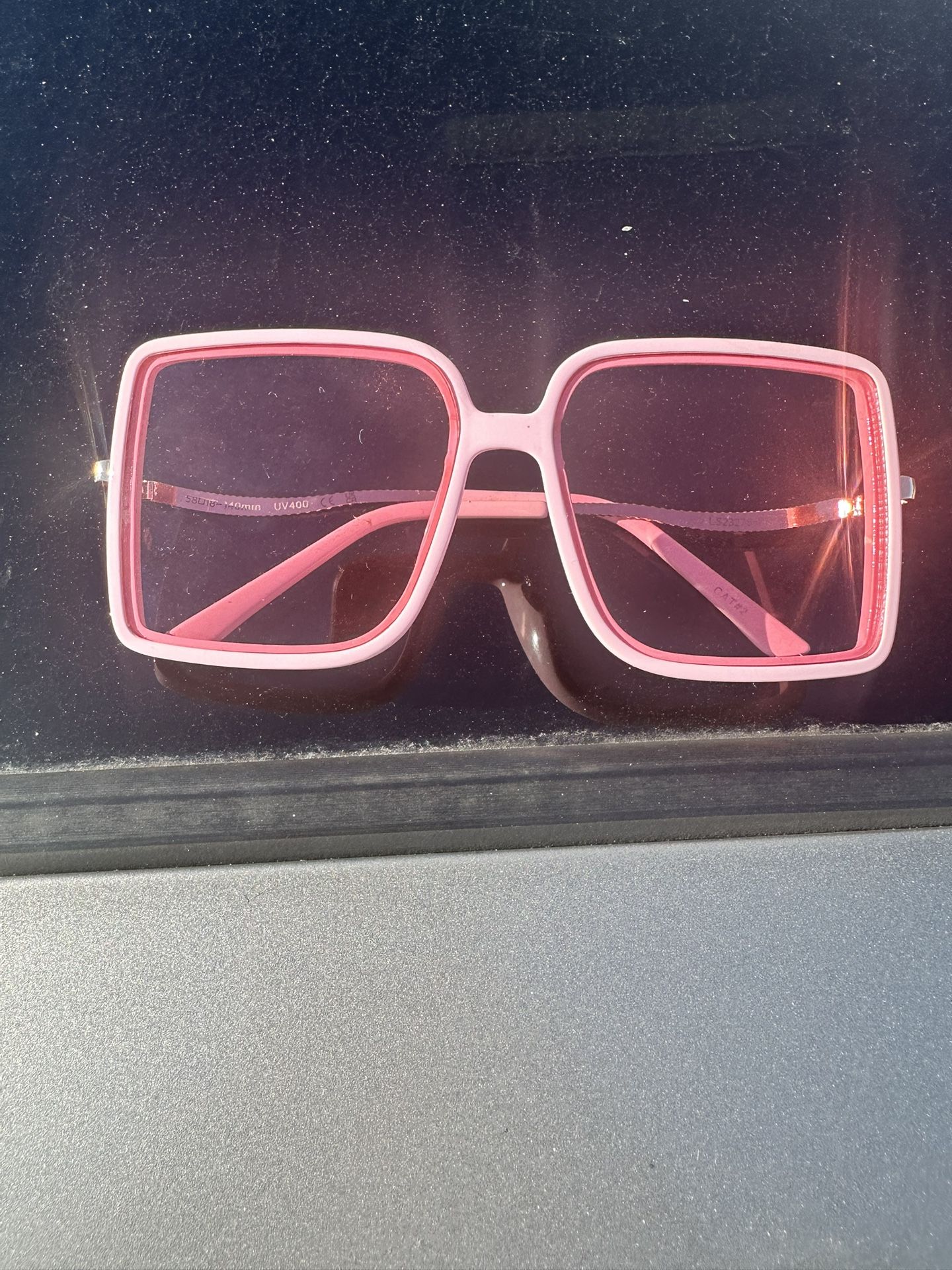 Pink sunglasses