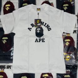 White Bape Tee
